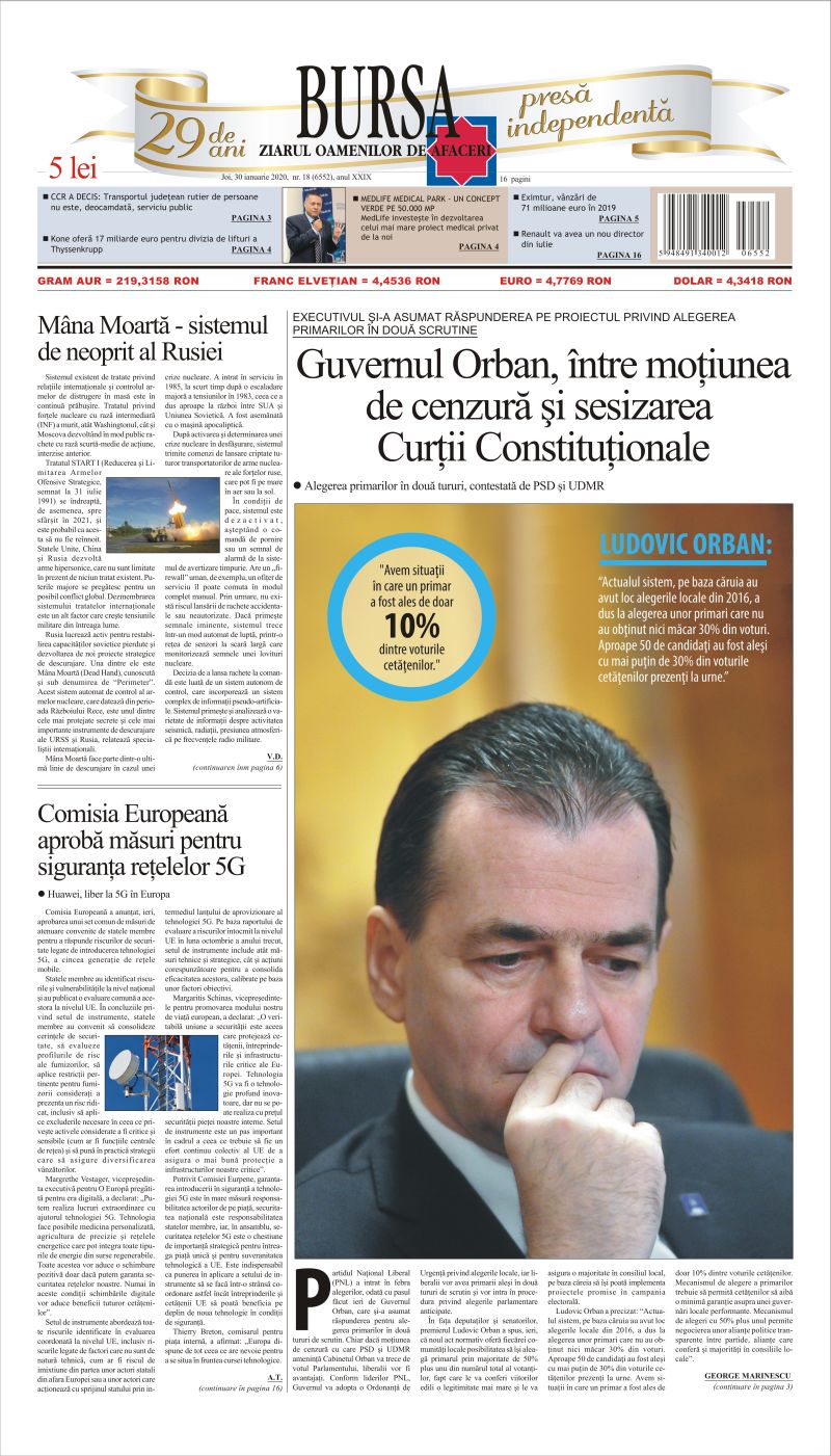 Ediţia din 01.05.2025
