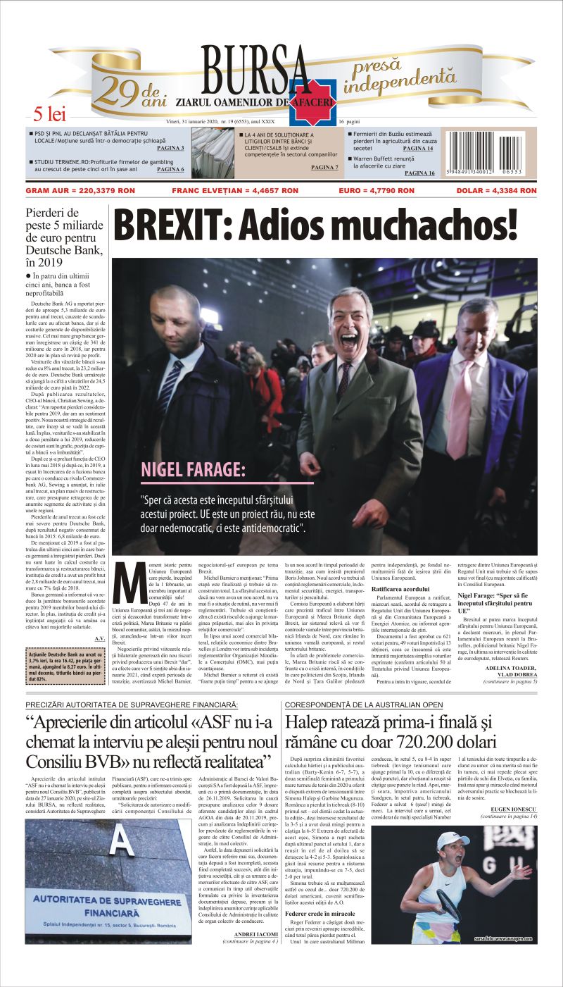 Ediţia din 01.05.2025