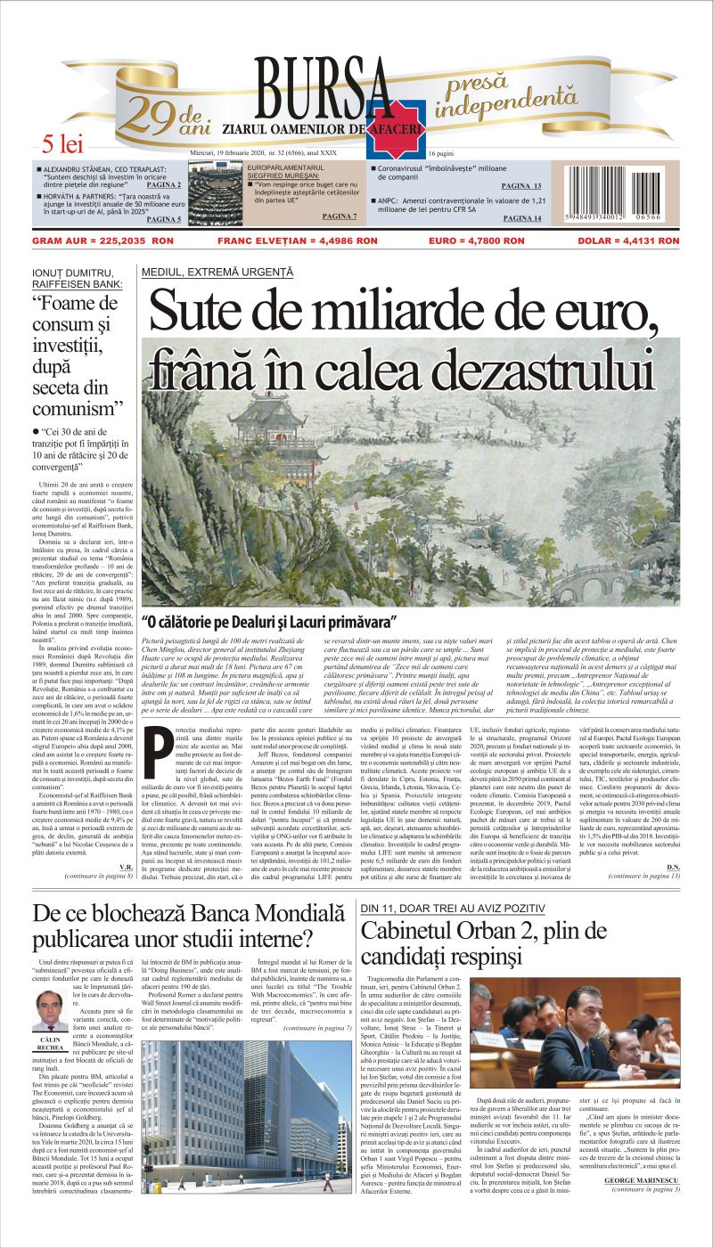 Ediţia din 01.05.2025