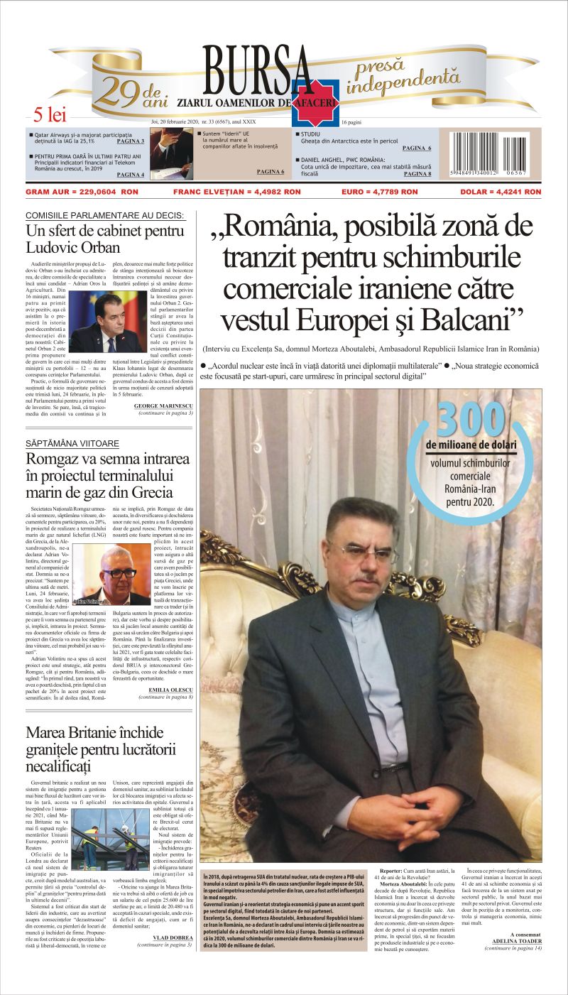 Ediţia din 01.05.2025