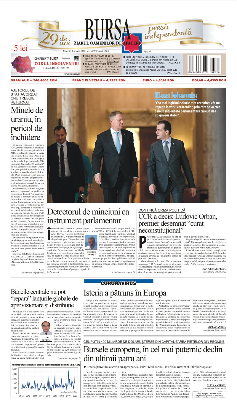 Ediţia din 01.05.2025