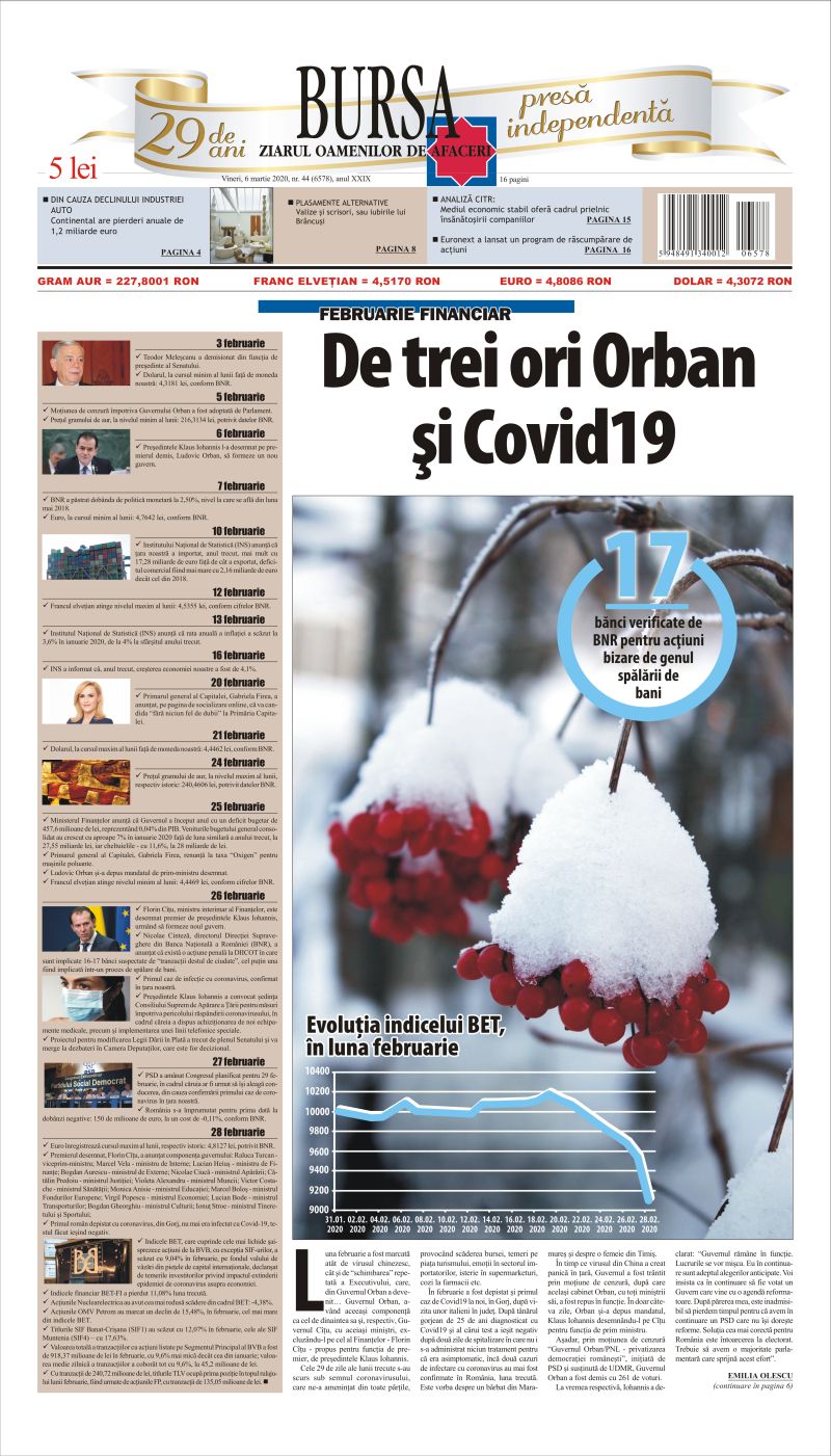 Ediţia din 01.05.2025