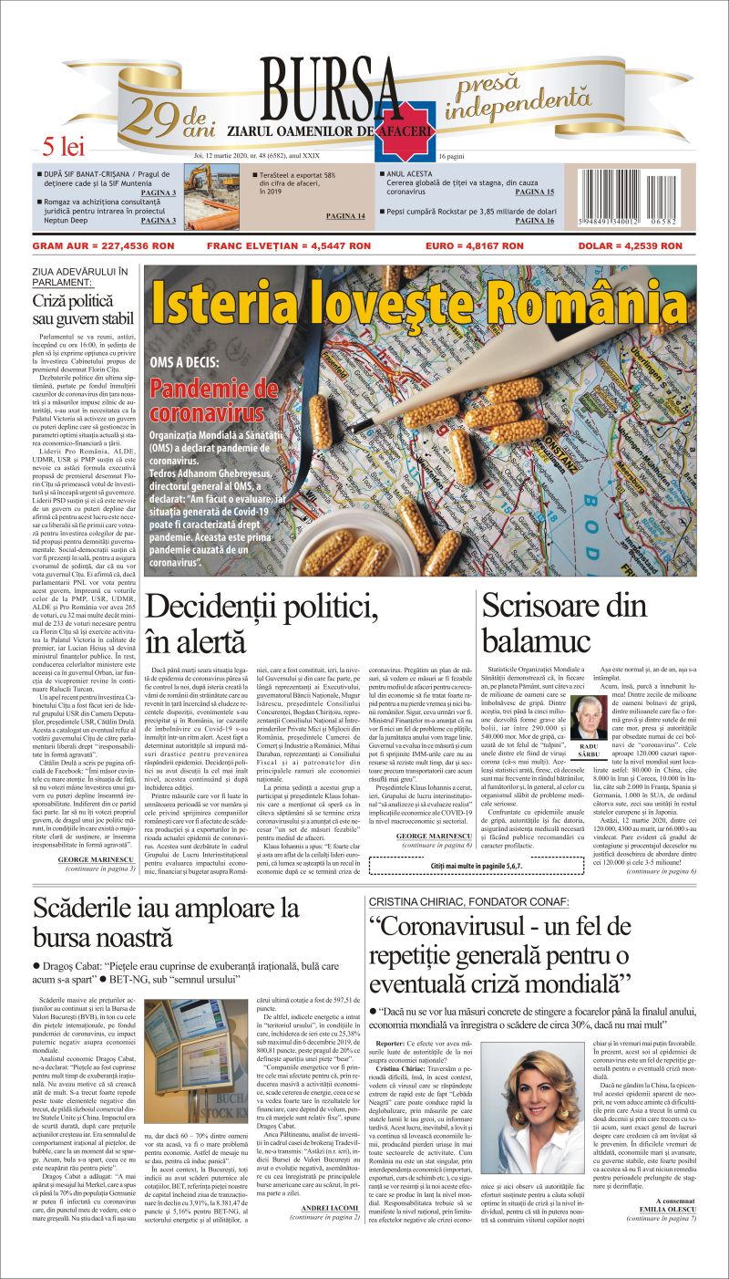 Ediţia din 01.05.2025