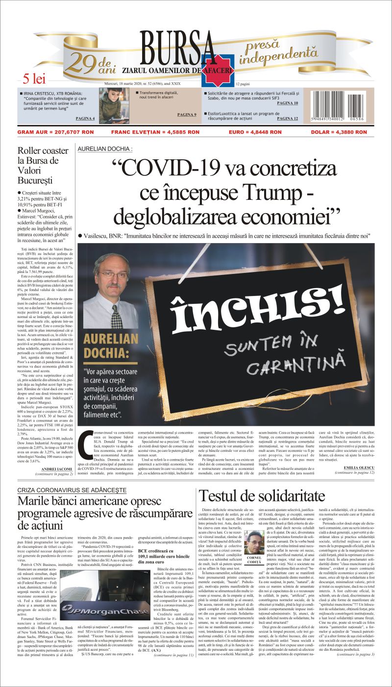 Ediţia din 01.05.2025