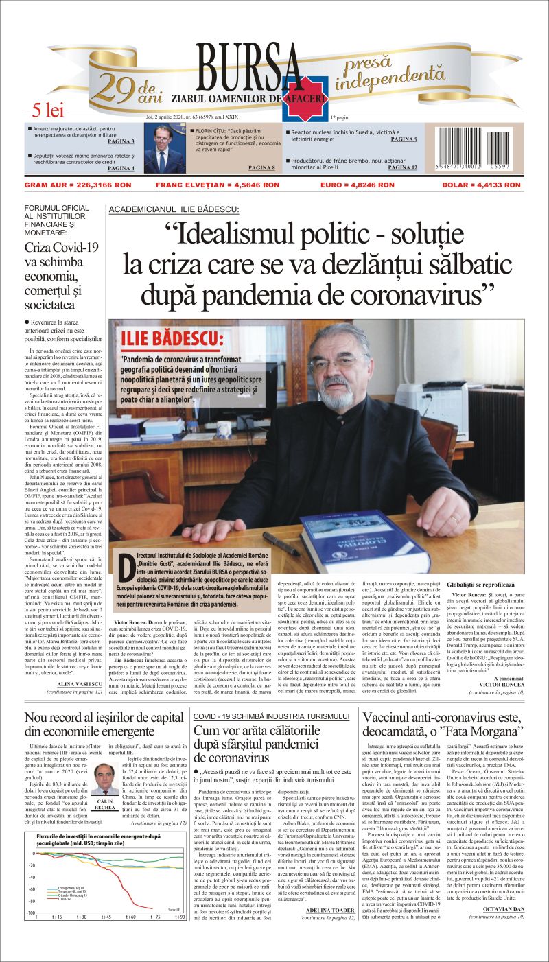 Ediţia din 02.04.2020