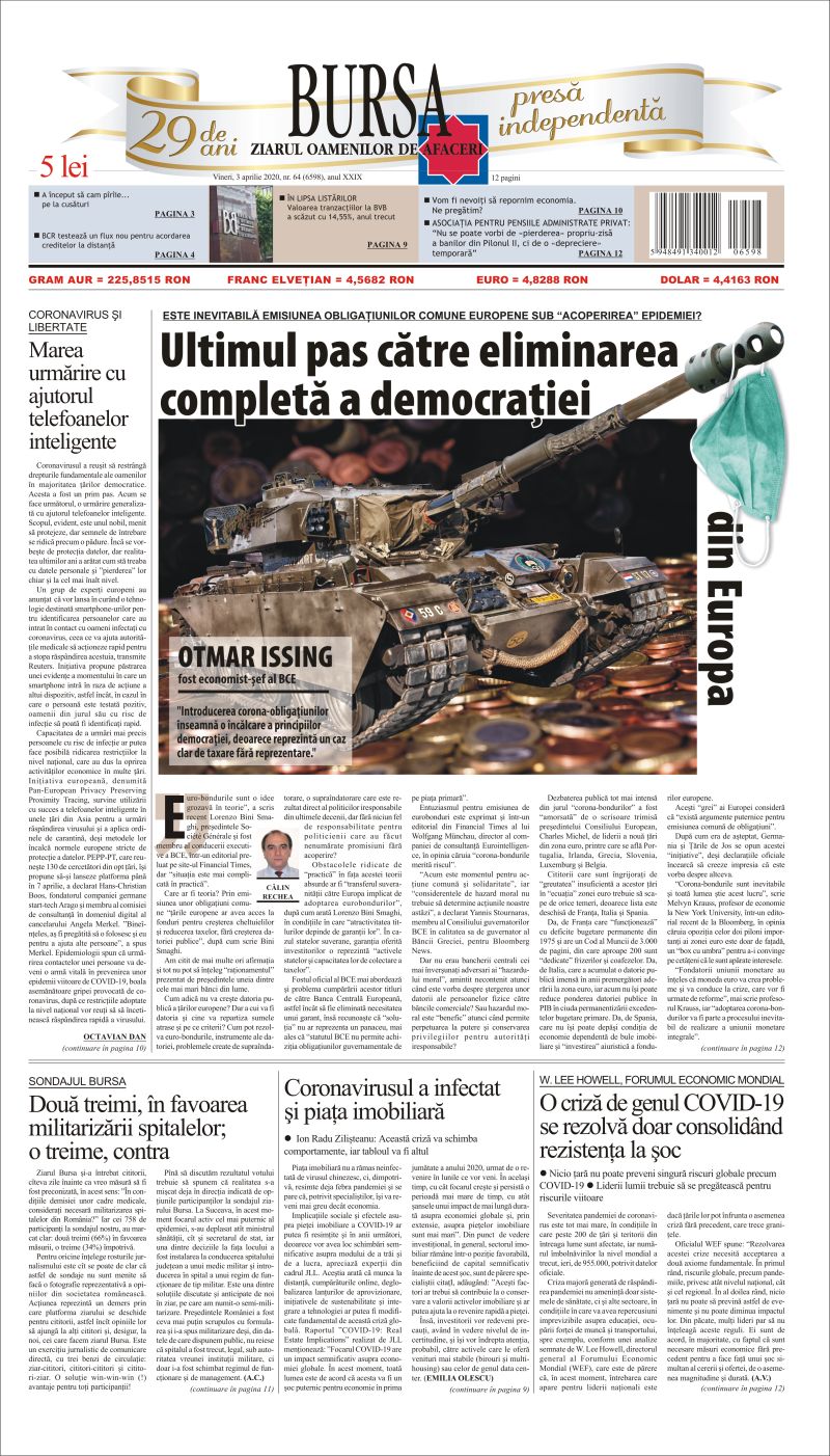 Ediţia din 01.05.2025