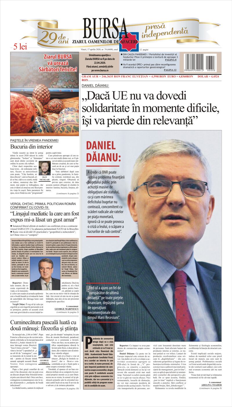 Ediţia din 01.05.2025