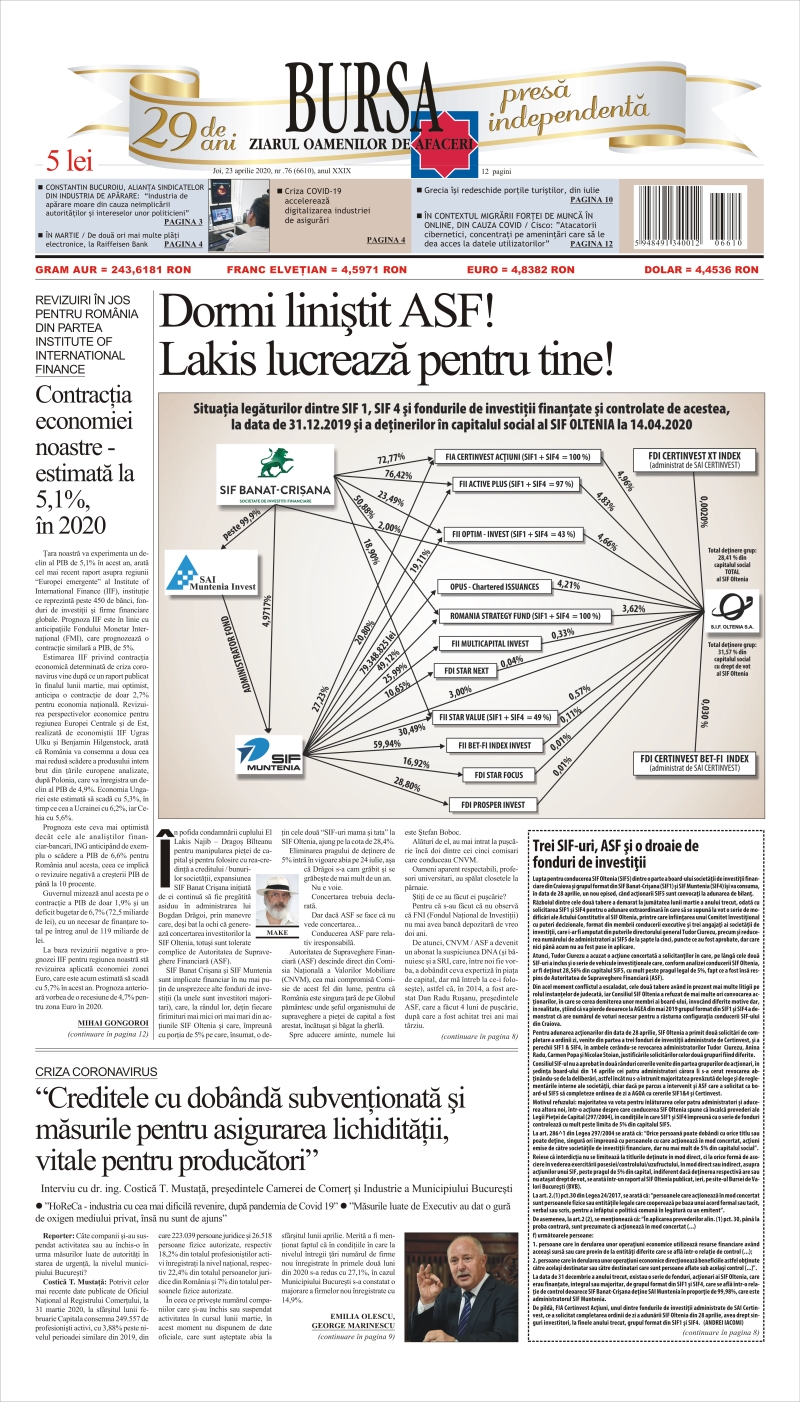 Ediţia din 01.05.2025