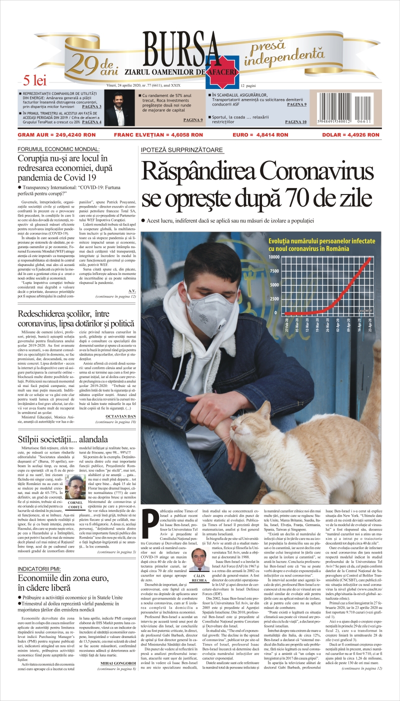Ediţia din 01.05.2025