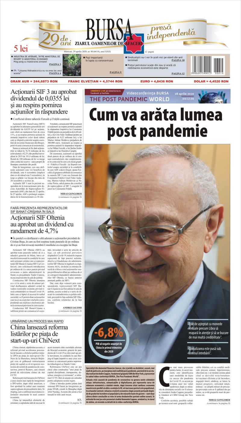 Ediţia din 01.05.2025