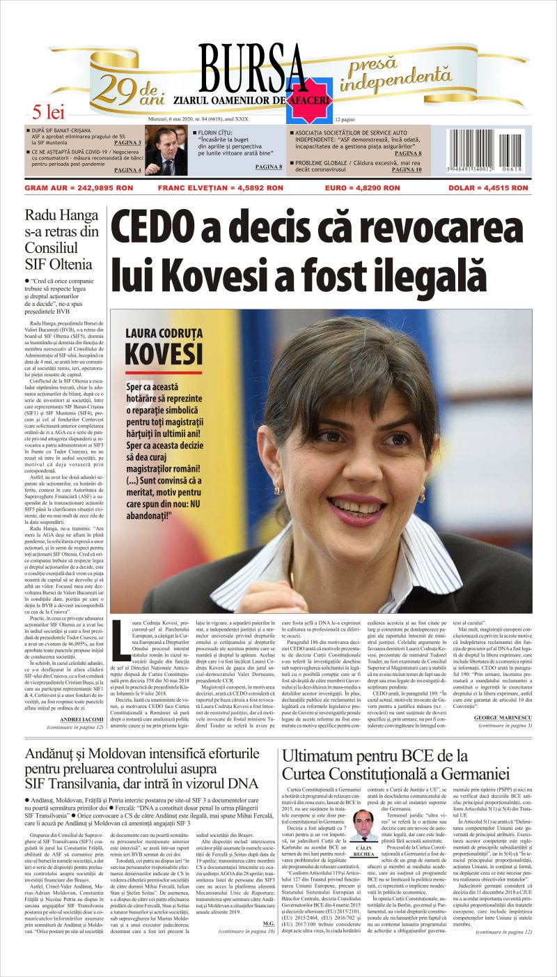 Ediţia din 01.05.2025