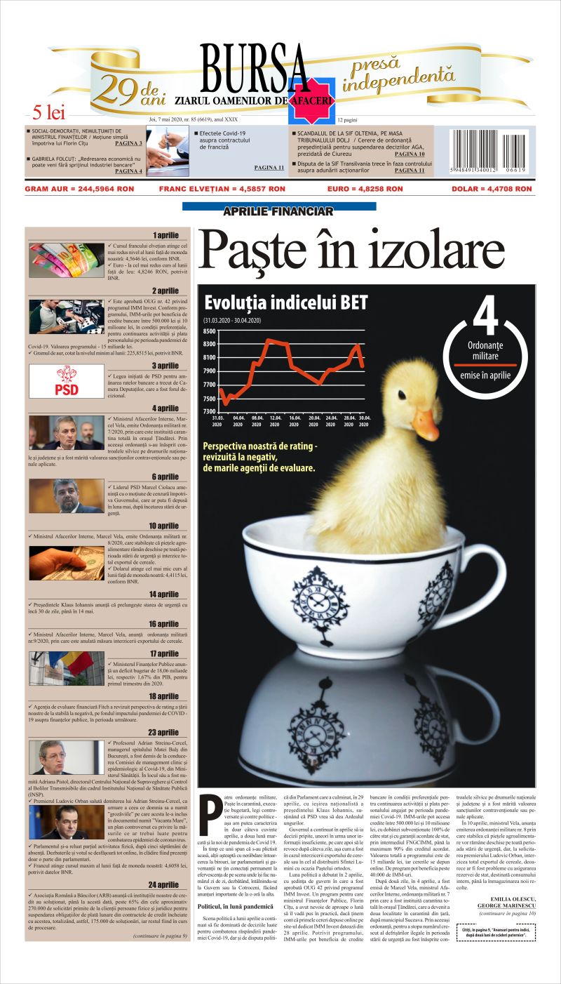 Ediţia din 07.05.2020