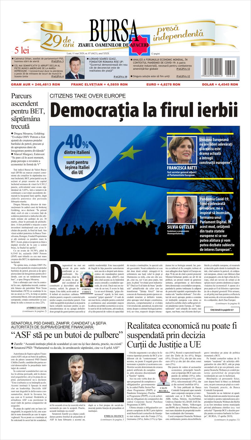 Ediţia din 01.05.2025