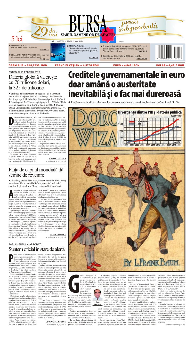 Ediţia din 21.05.2020