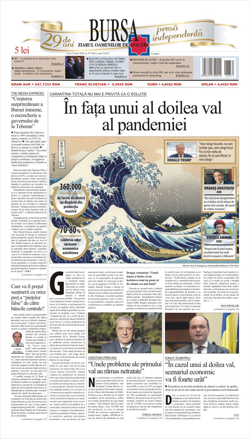 Ediţia din 25.05.2020