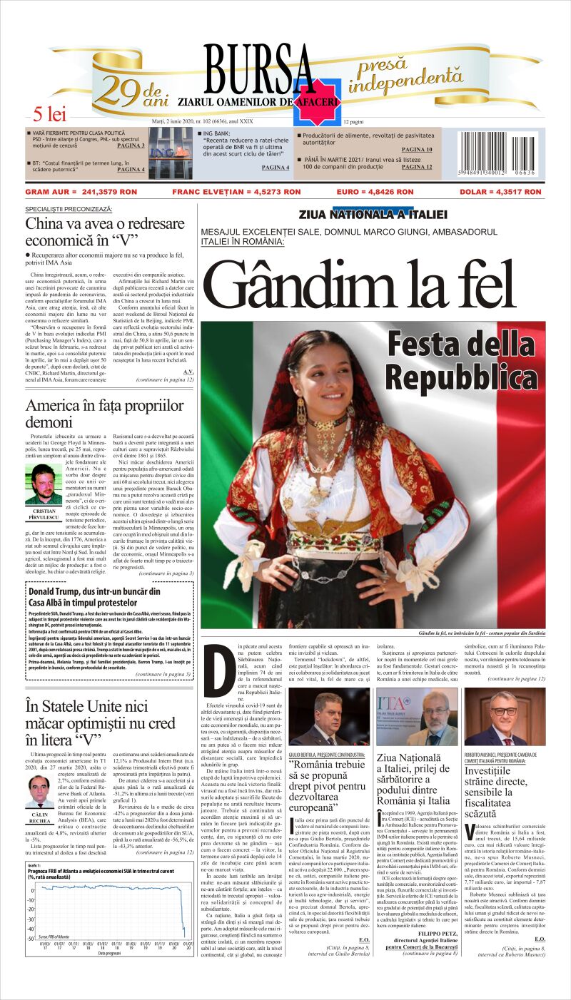 Ediţia din 01.05.2025