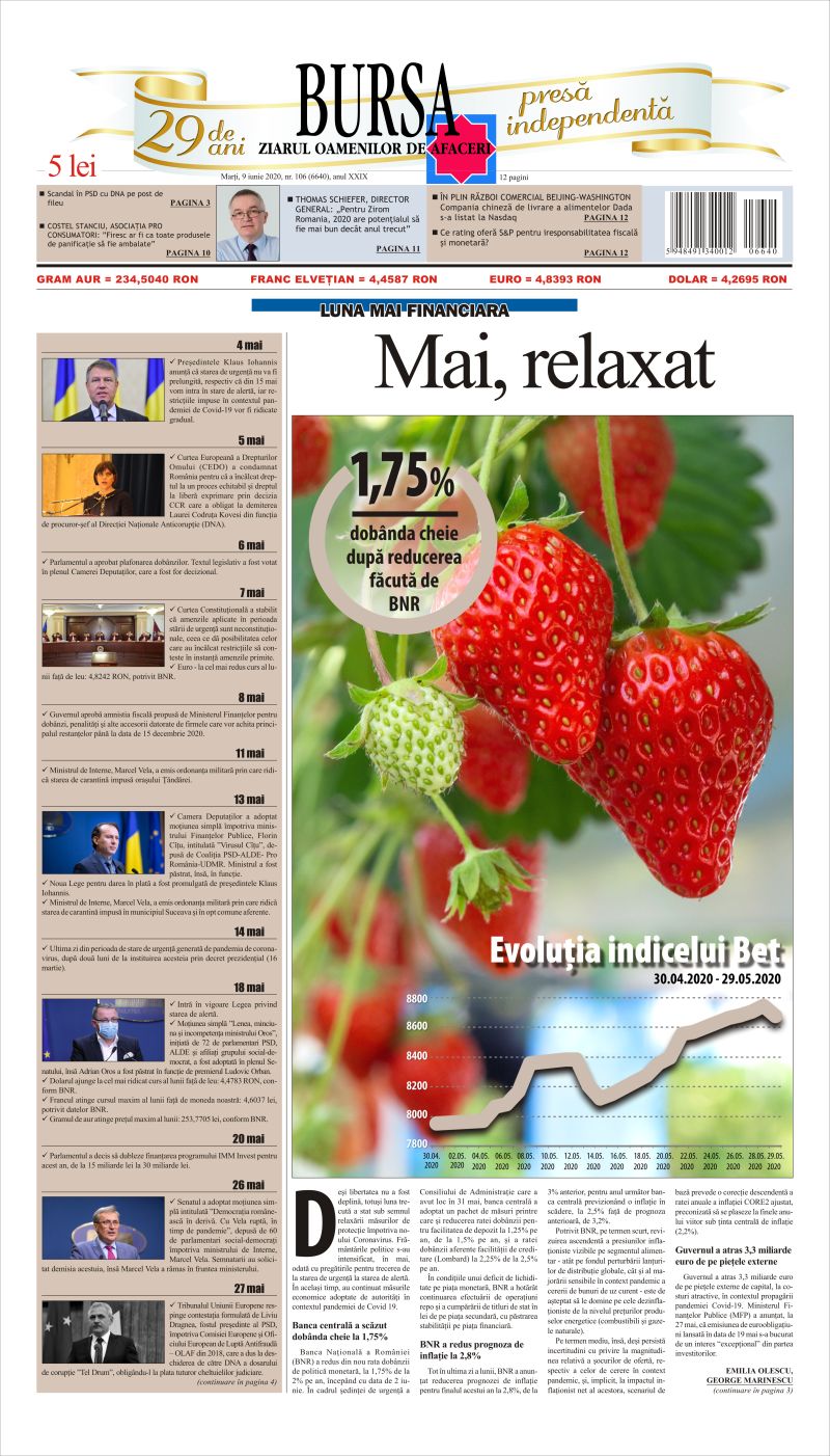 Ediţia din 09.06.2020