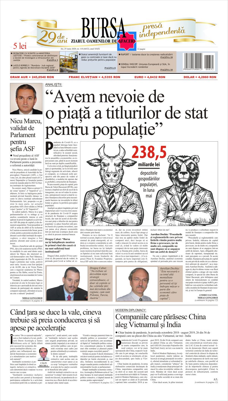 Ediţia din 01.05.2025