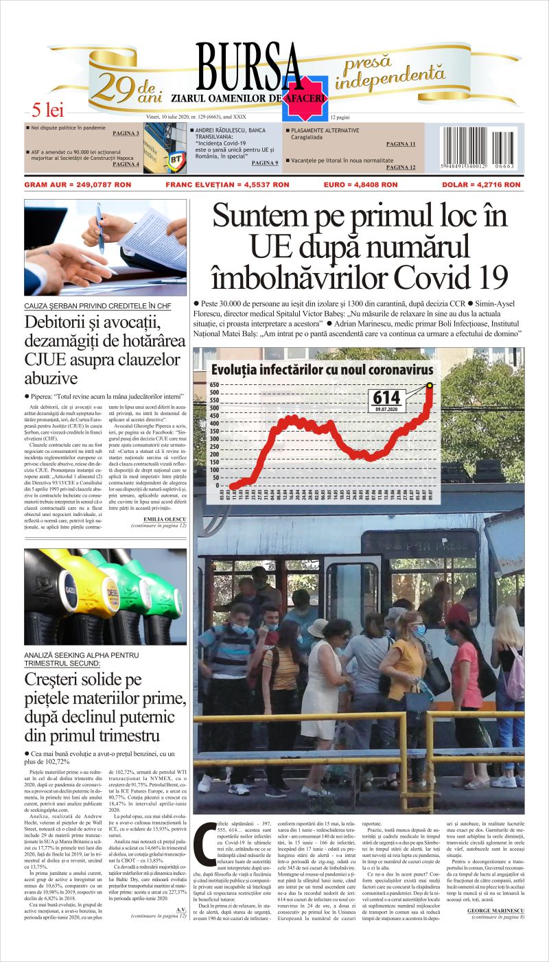 Ediţia din 10.07.2020