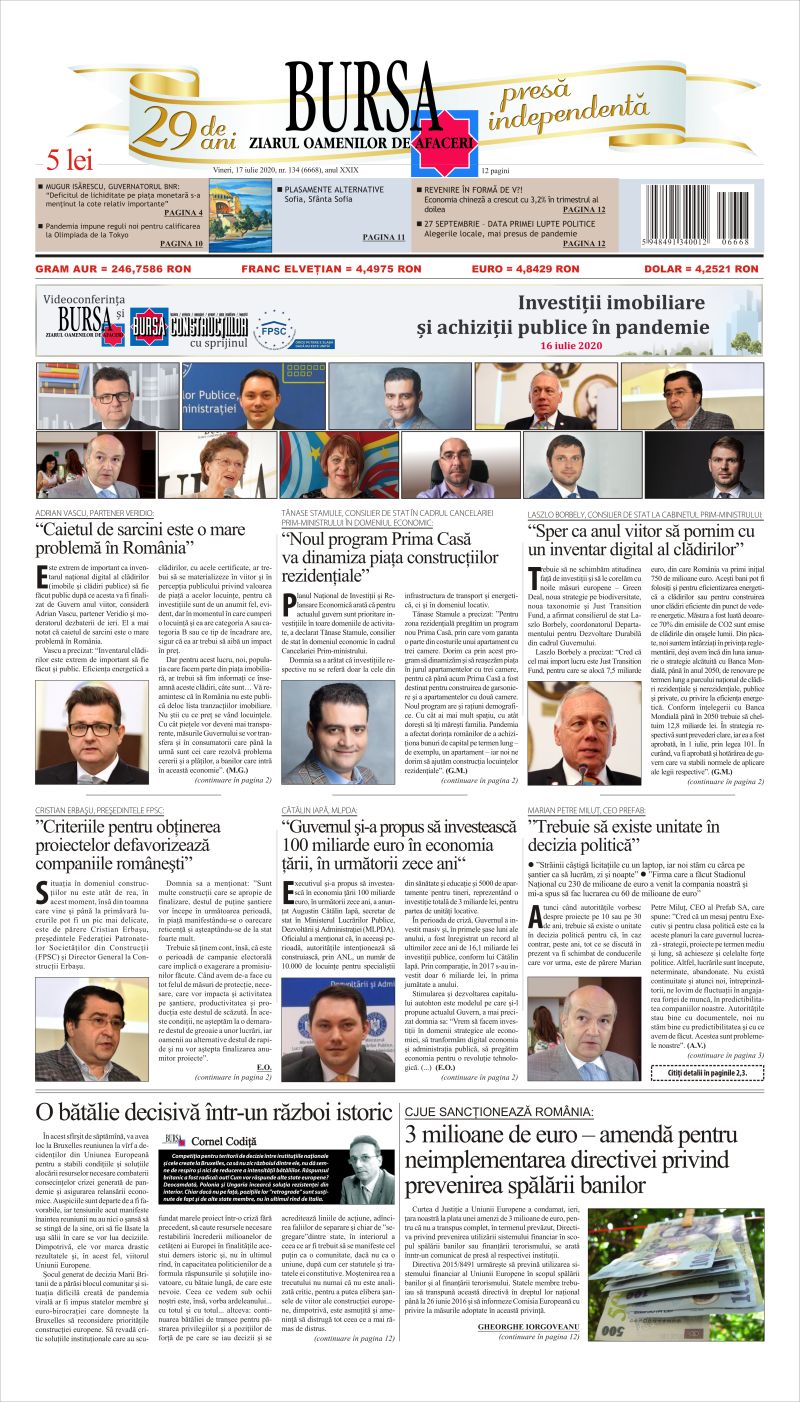 Ediţia din 15.07.2026