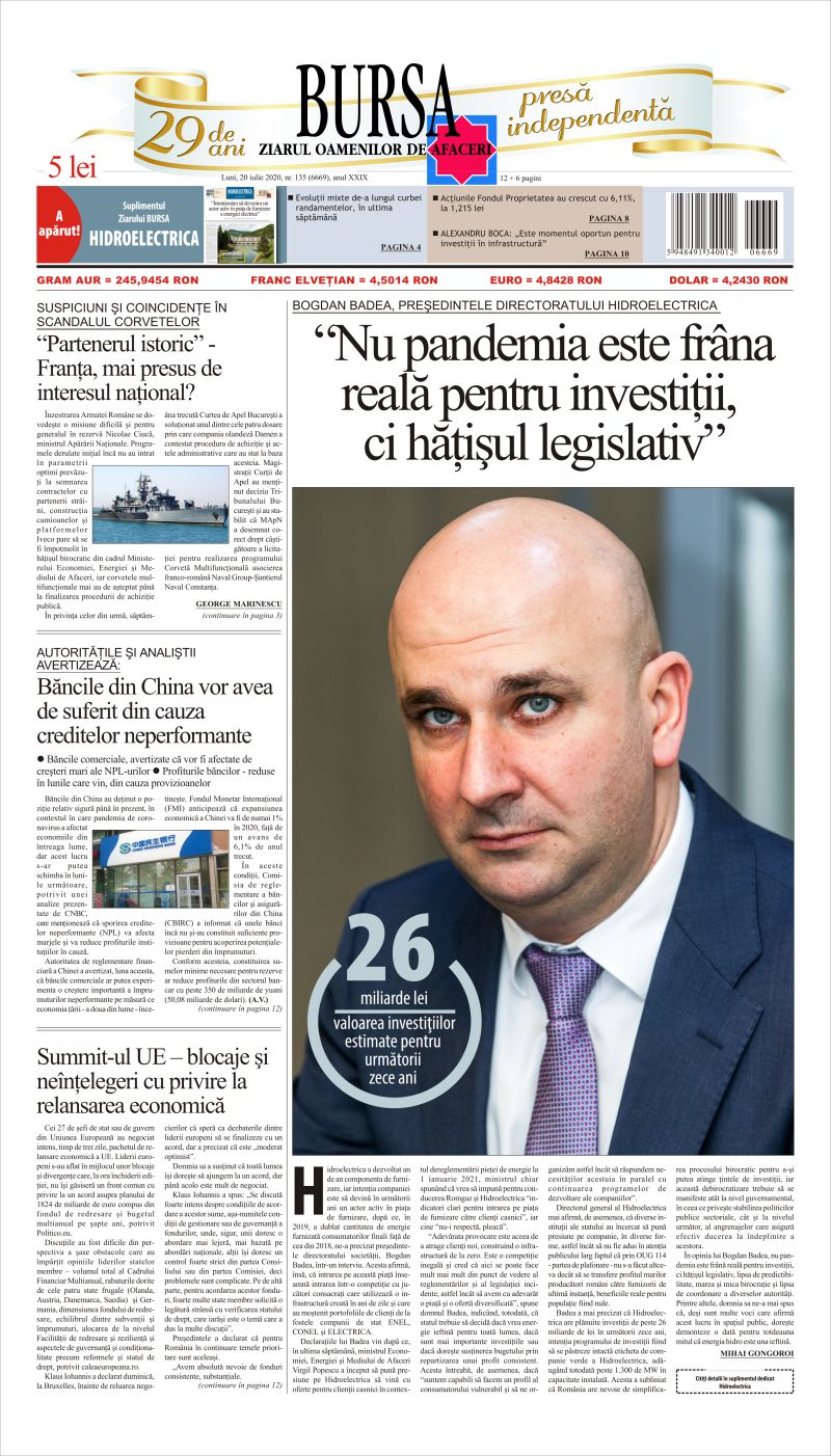 Ediţia din 20.07.2020