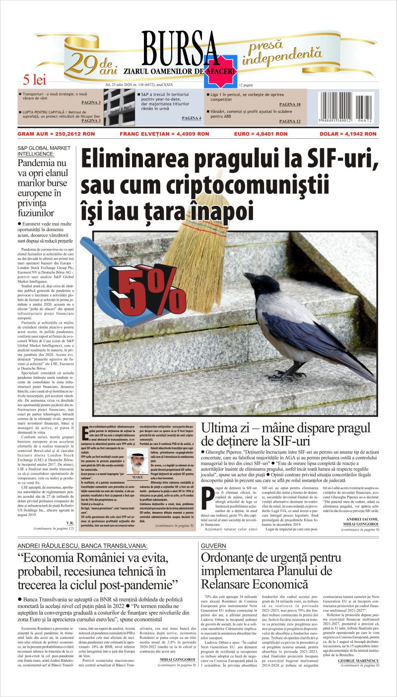 Ediţia din 01.05.2025