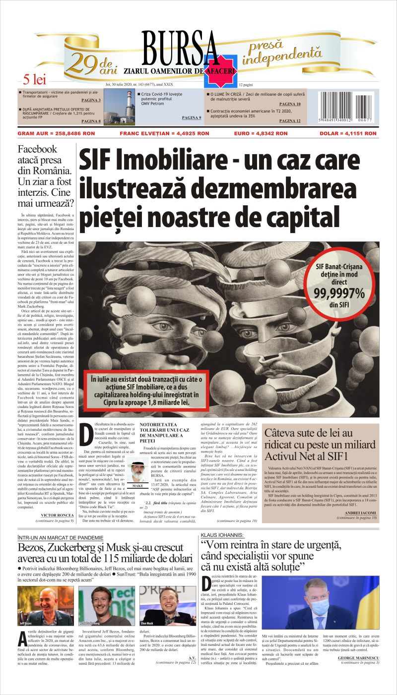 Ediţia din 01.05.2025