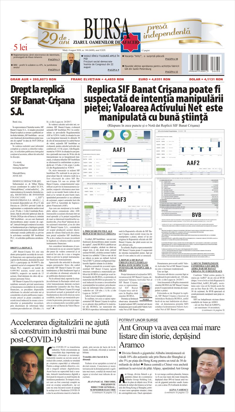 Ediţia din 28.07.2026