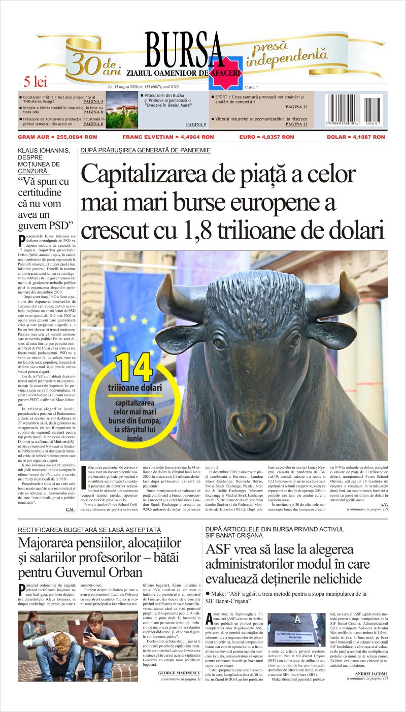 Ediţia din 21.07.2026