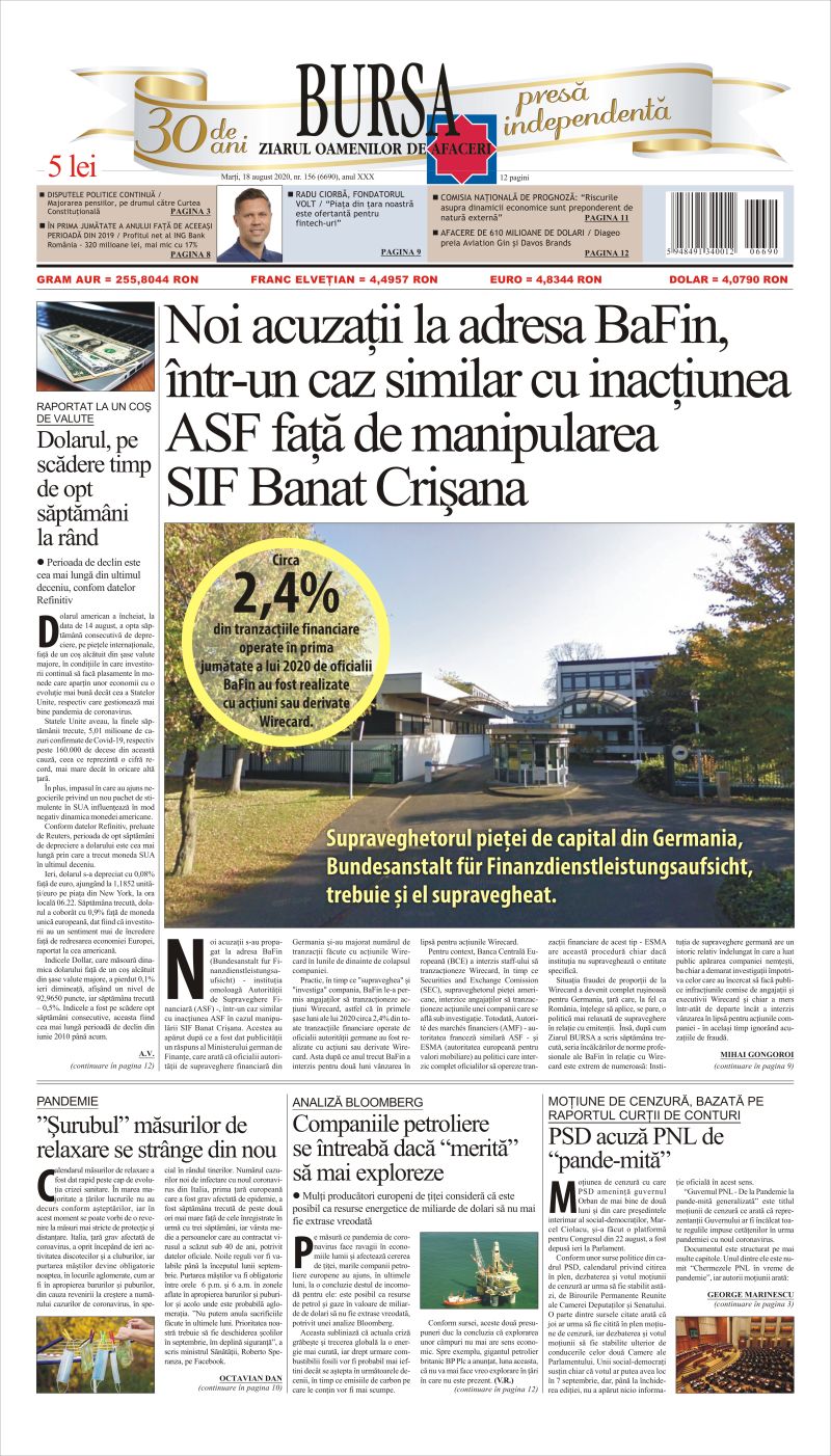 Ediţia din 01.05.2025