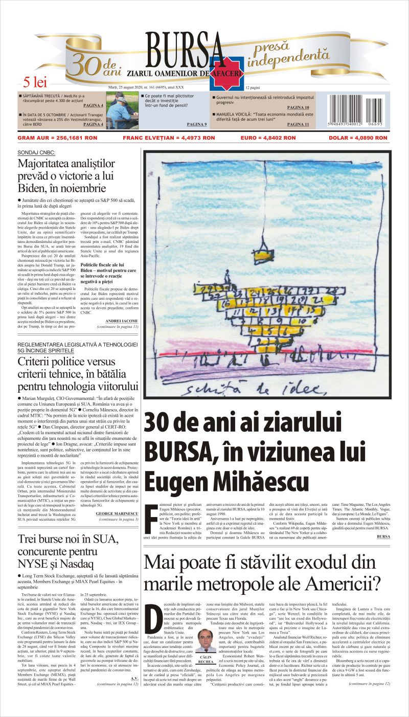 Ediţia din 25.08.2020