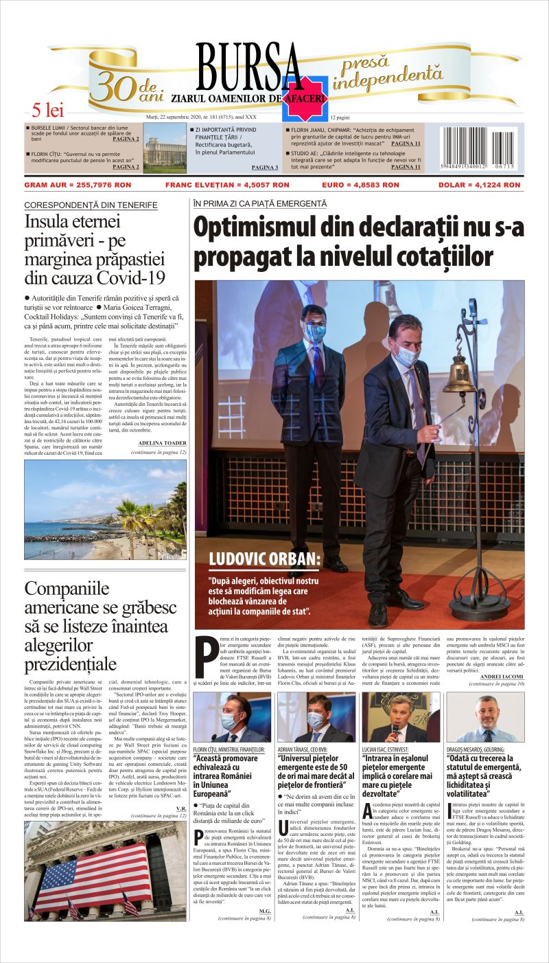 Ediţia din 01.05.2025