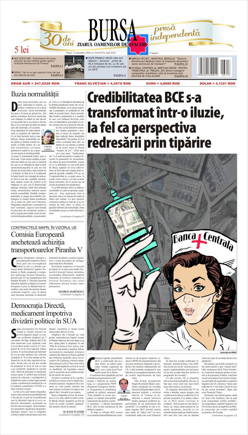 Ediţia din 13.11.2020
