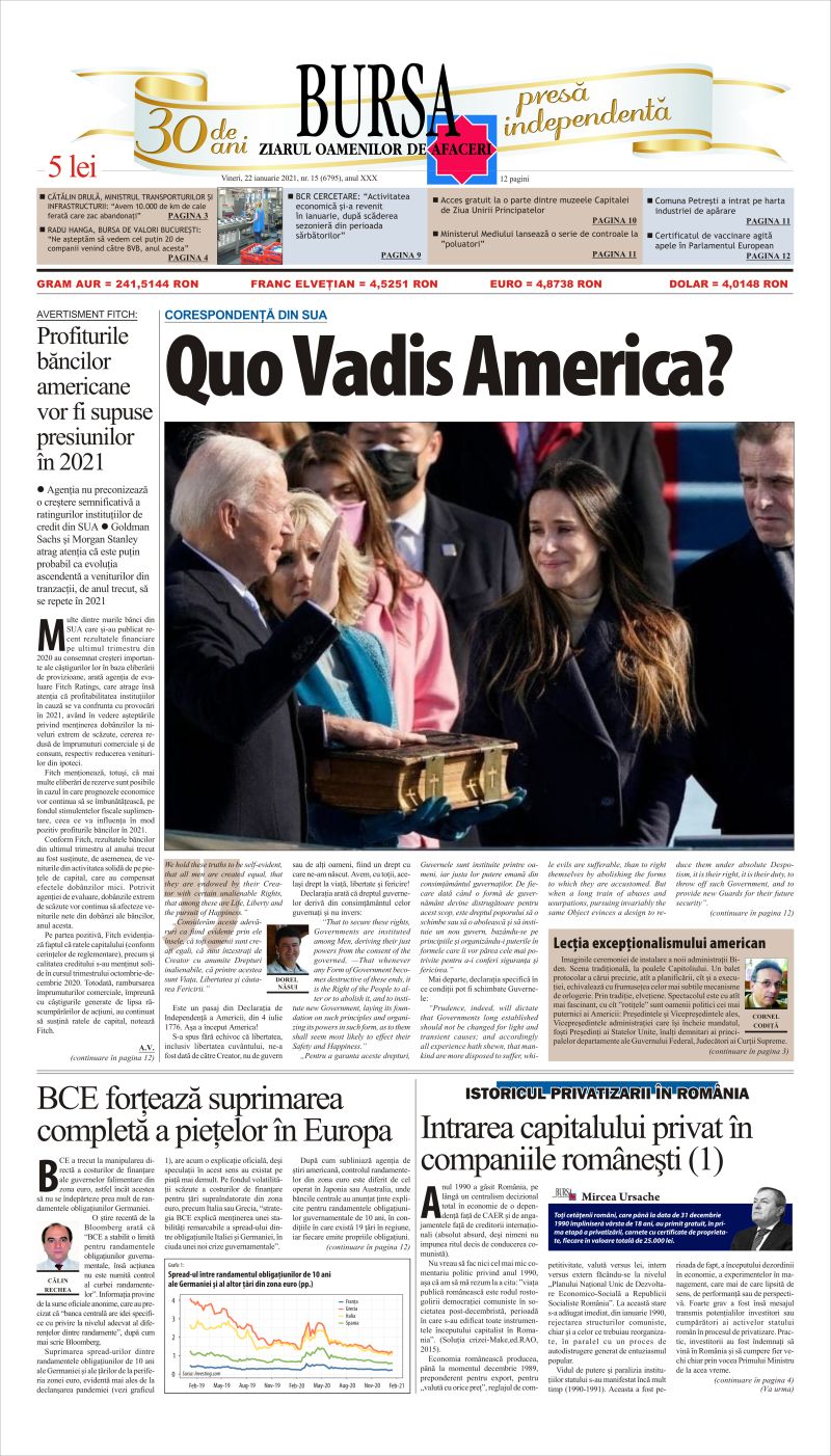 Ediţia din 22.01.2021