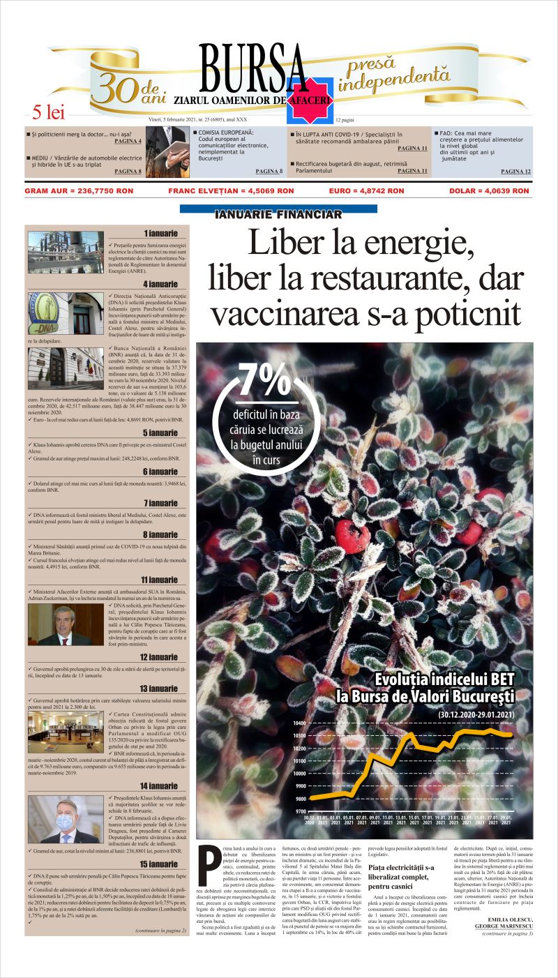 Ediţia din 01.05.2025