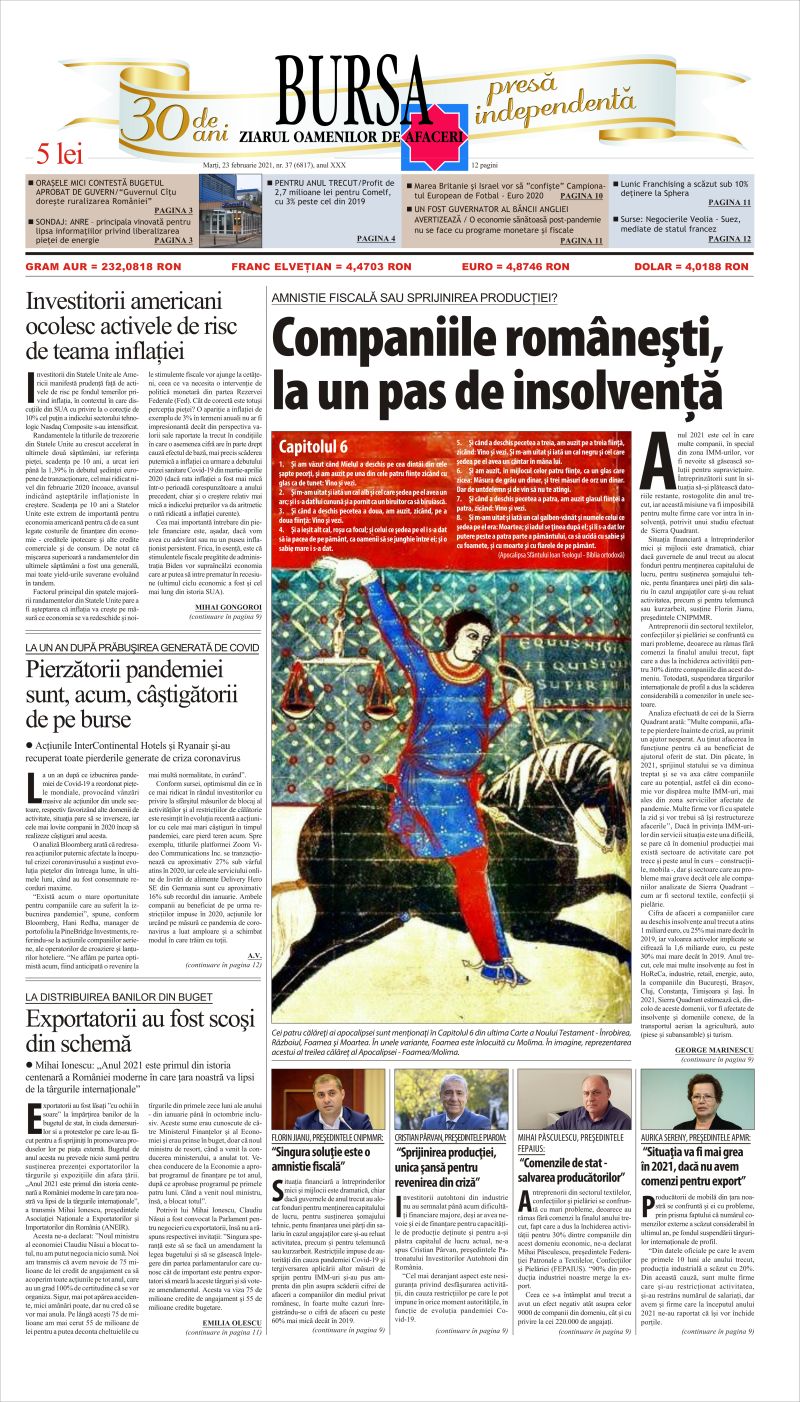 Ediţia din 21.07.2026