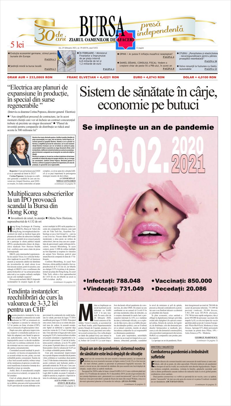 Ediţia din 01.05.2025