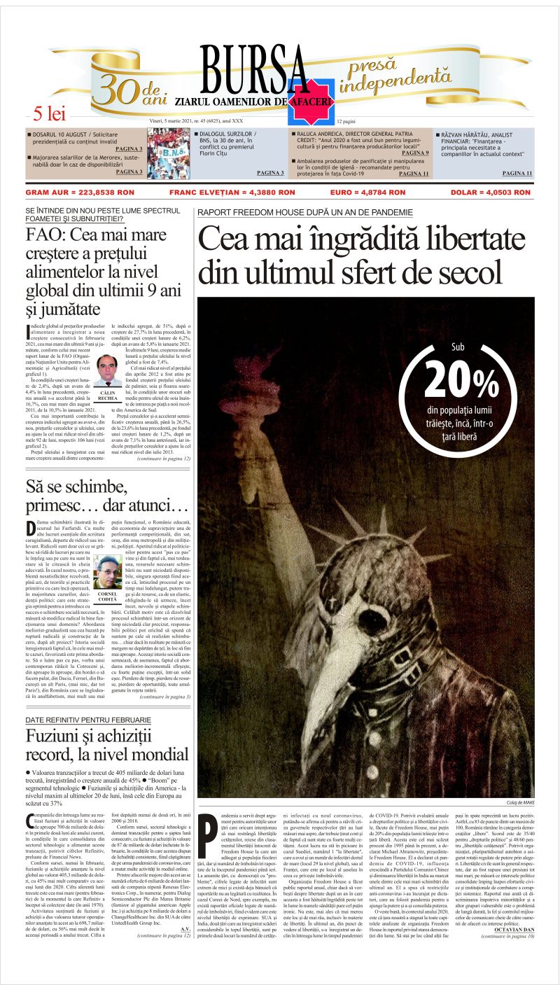 Ediţia din 01.05.2025