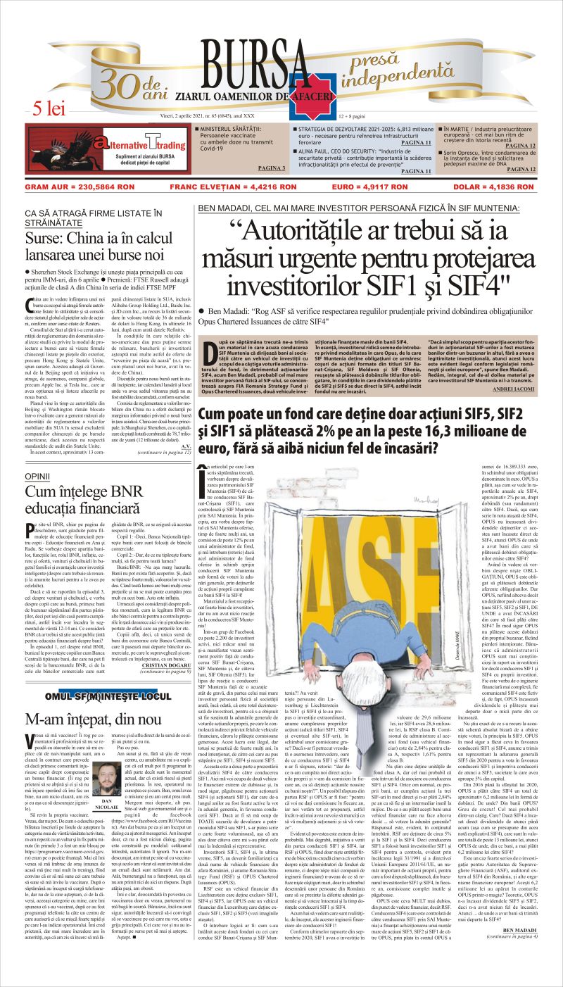 Ediţia din 01.05.2025