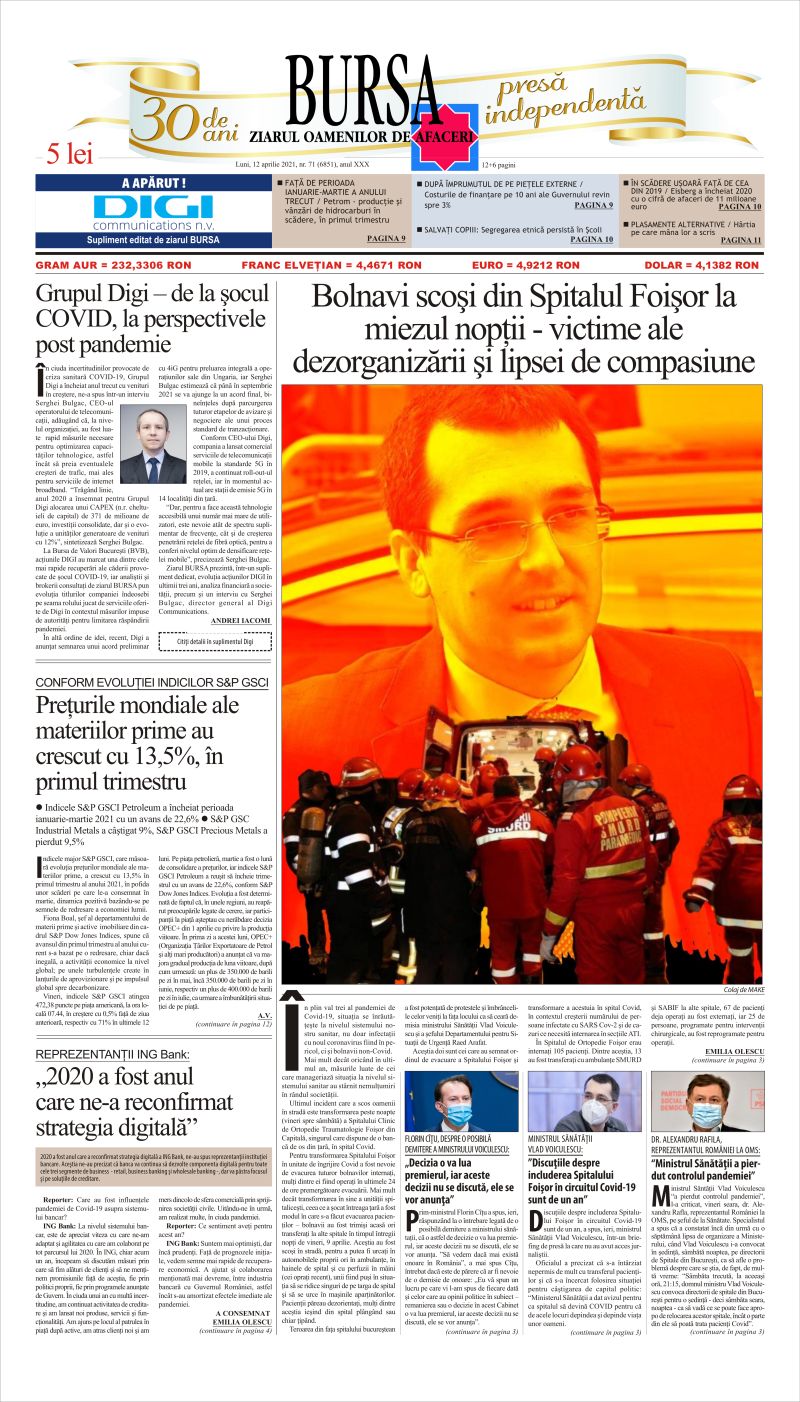 Ediţia din 01.05.2025
