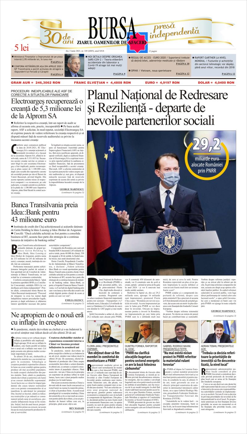 Ediţia din 01.05.2025