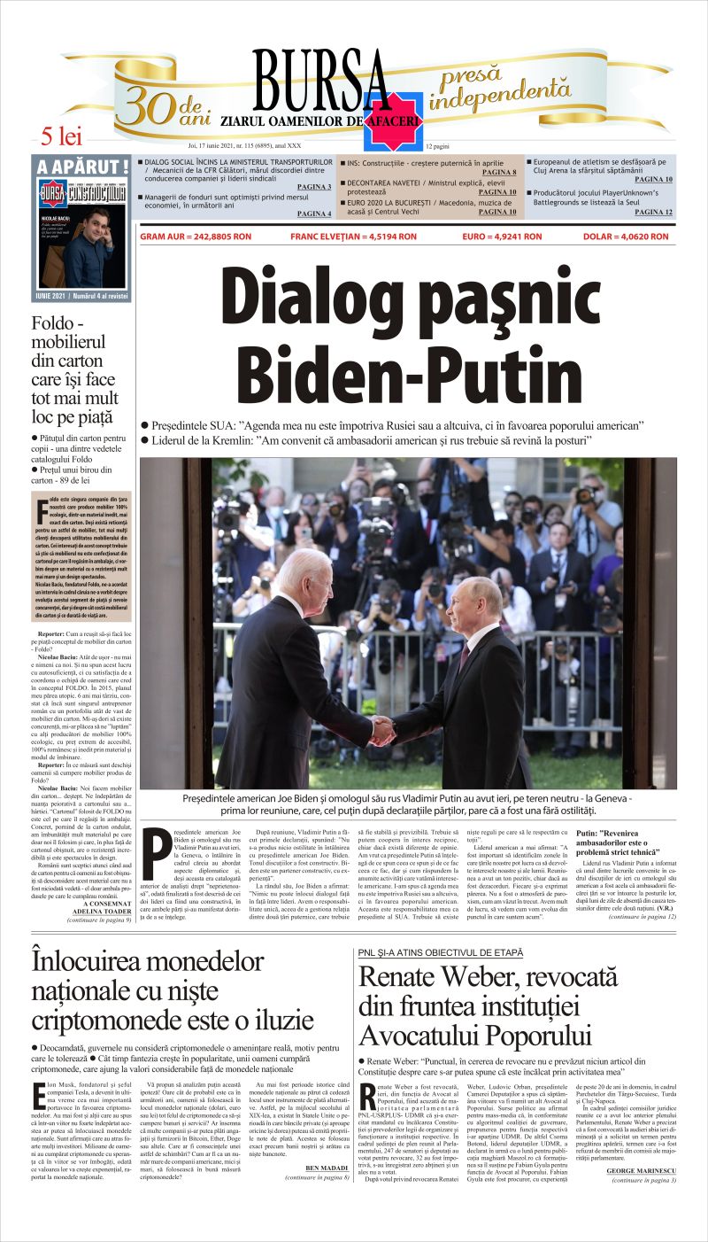 Ediţia din 17.06.2021