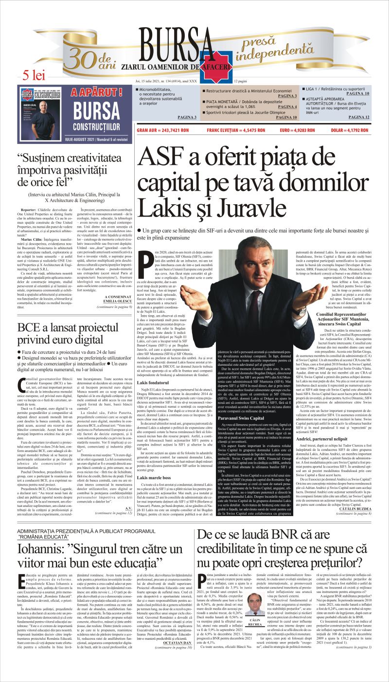Ediţia din 01.05.2025
