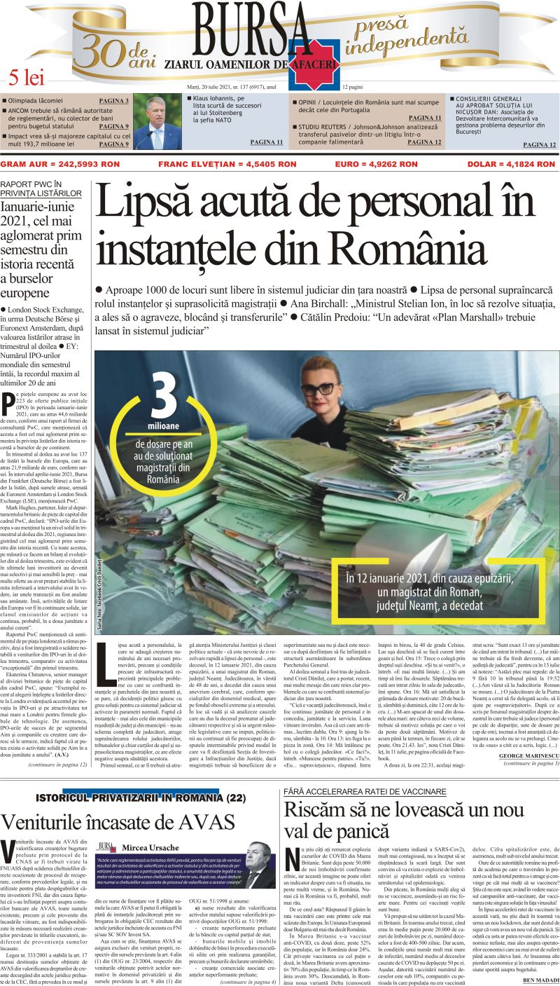 Ediţia din 01.05.2025