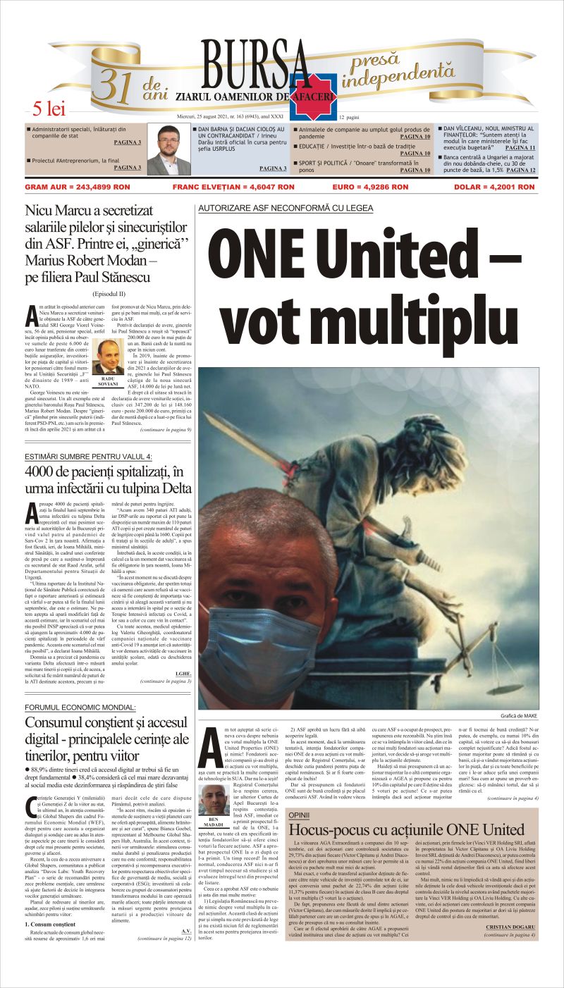 Ediţia din 01.05.2025