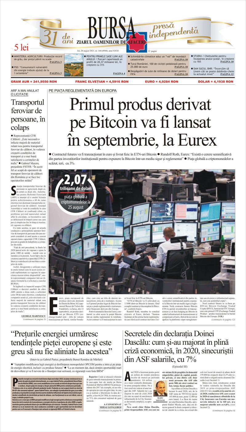 Ediţia din 26.08.2021