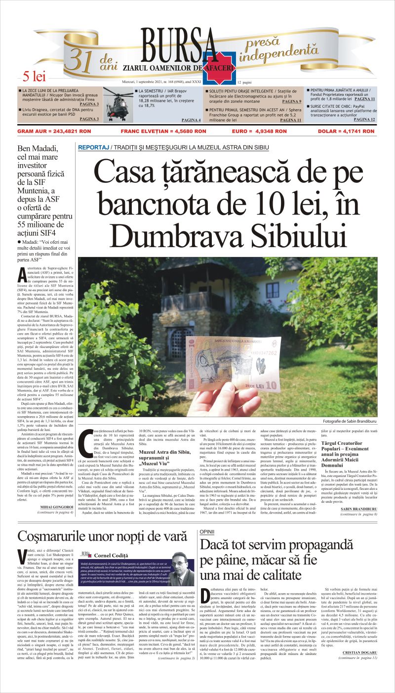 Ediţia din 28.07.2026