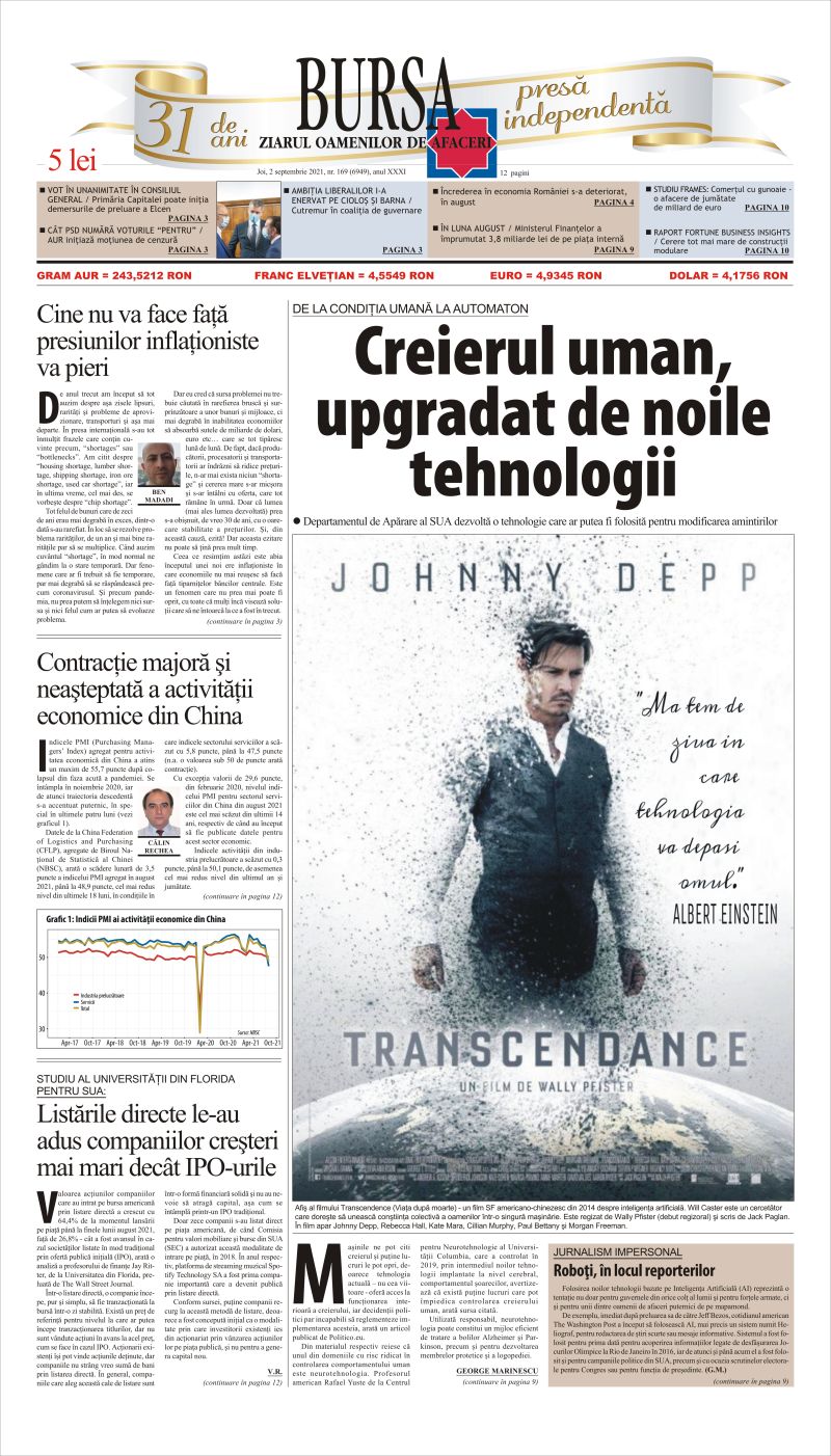 Ediţia din 02.09.2021