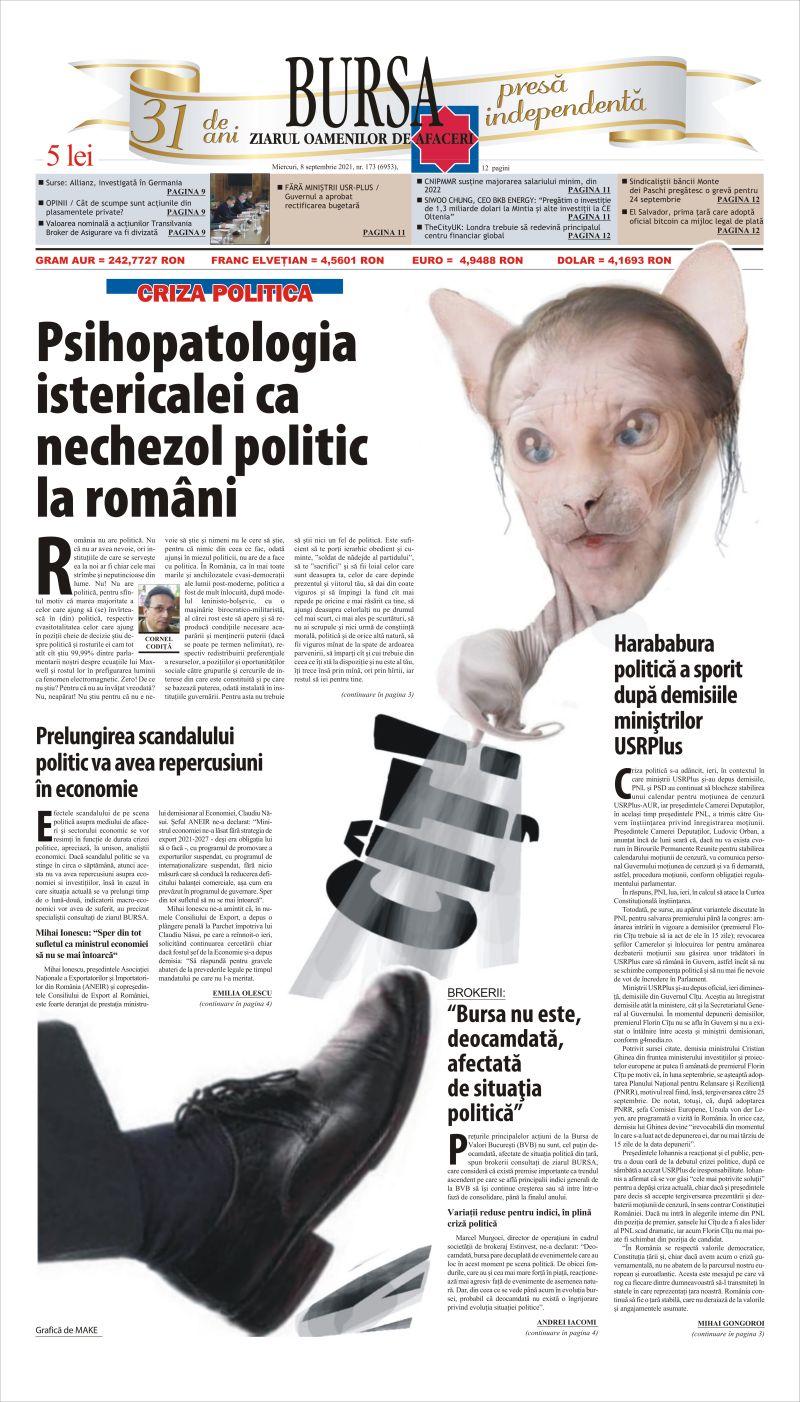 Ediţia din 01.05.2025