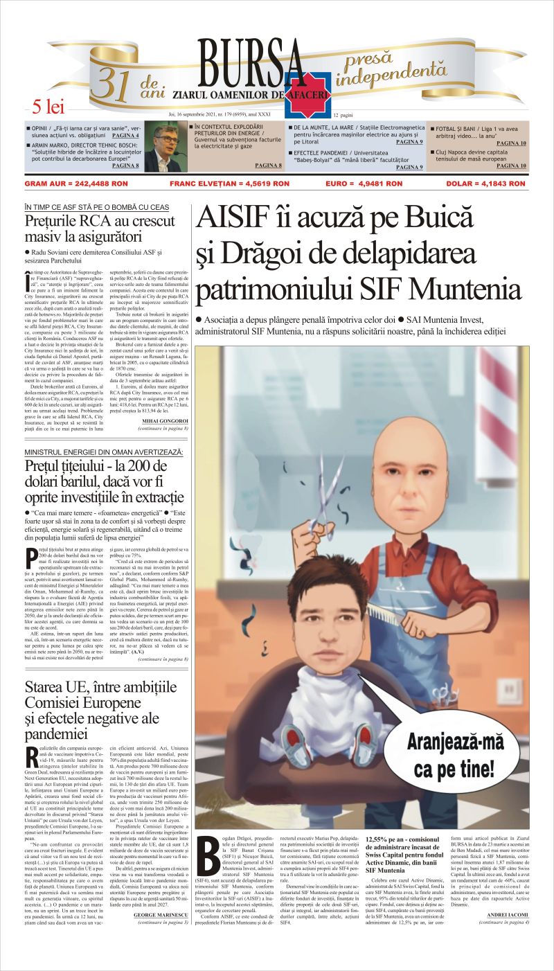 Ediţia din 21.07.2026